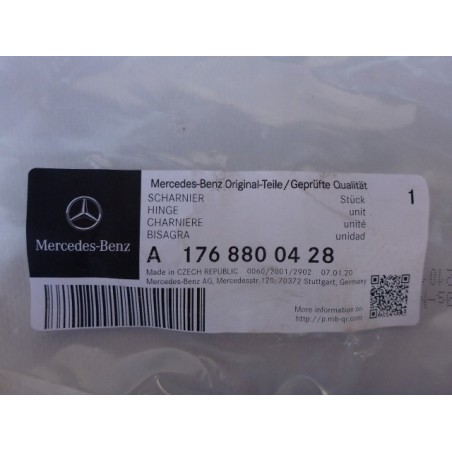 ZAWIAS MASKI LEWY PRAWY MERCEDES W176 X156 12-