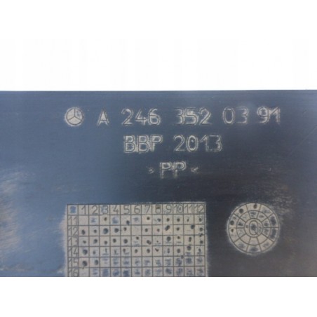 OSŁONA PODWOZIA MERCEDES A-KLASA W176 12- 1.5 CDI