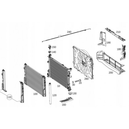 KIEROWNICA POWIETRZA CLA C117 W246 B-KLASA 14- CDI