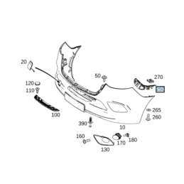 ŚLIZG ZDERZAKA PRZÓD SPRINTER 18 - A9108850400