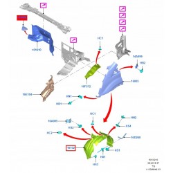 NADKOLE PRZÓD LEWE PRAWE FORD TRANSIT VIII MK8 14-