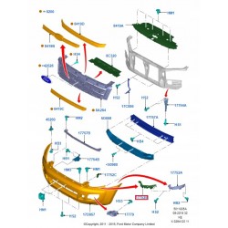 ŚLIZG POD LAMPĘ LEWY PRAWY FORD RANGER III 11-15