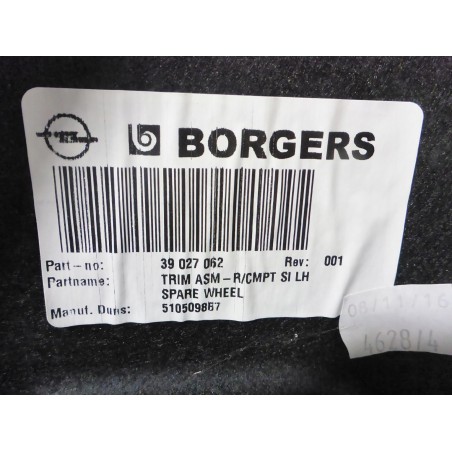 BOCZEK BAGAŻNIKA LEWY PRAWY ASTRA V K HB 15-