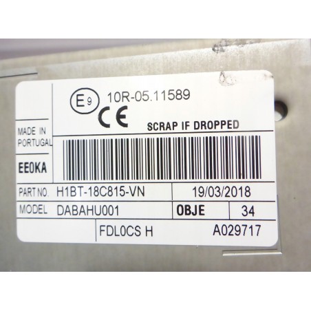 RADIO NAWIGACJA FORD FIESTA MK8 17-