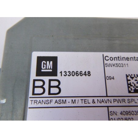 MODUŁ NAWIGACJI 13306648 OPEL MOKKA 12-