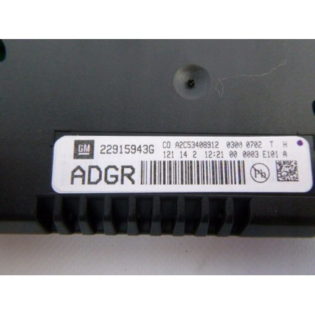 WYŚWIETLACZ ZEGAREK 22915943G OPEL MOKKA 12-