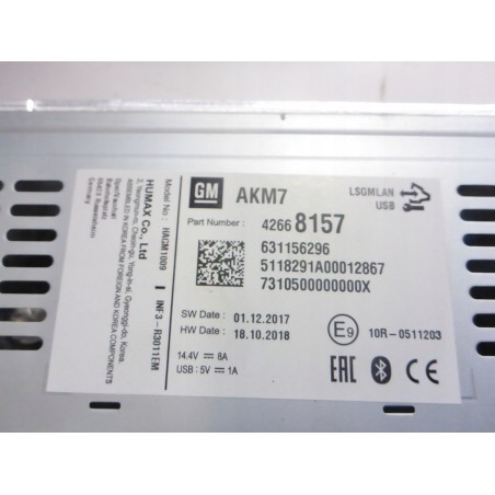 RADIO FABRYCZNE OPEL KARL VIVA 15-