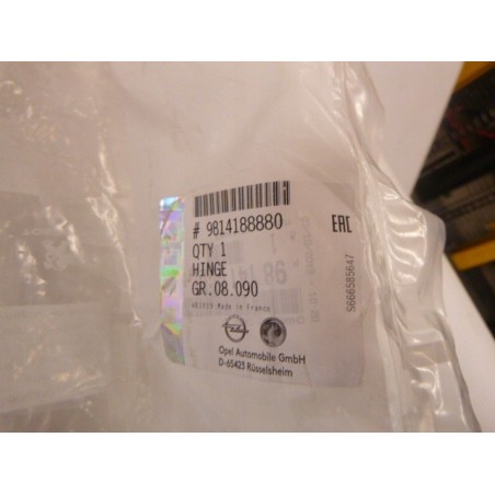 ZAWIAS MASKI LEWY PRAWY OPEL GRANDLAND X 2017-