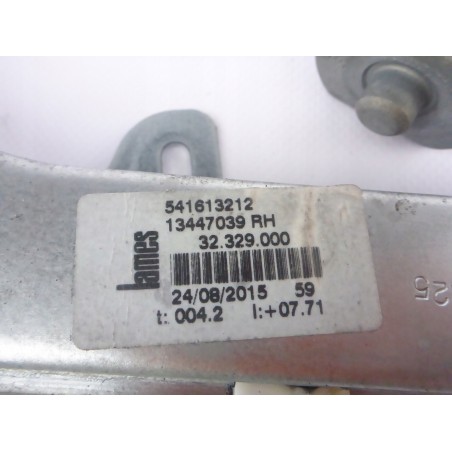 MECHANIZM SZYBY PRAWY PRZÓD OPEL CORSA E 14- 5D