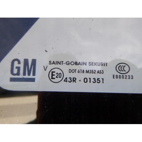 SZYBA KAROSERYJNA PRAWY TYŁ OPEL GRANDLAND X 17-