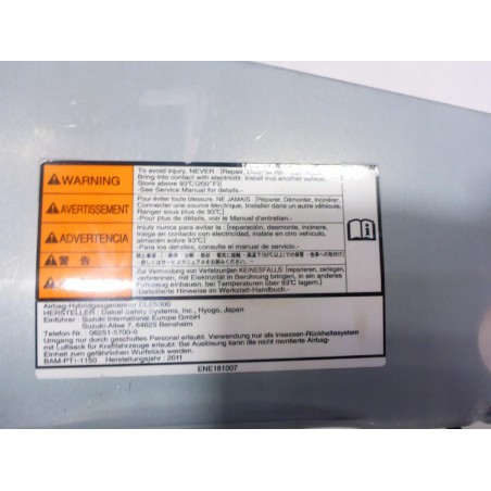 PODUSZKA AIRBAG FOTELA LEWA PRAWA SUZUKI KIZASHI