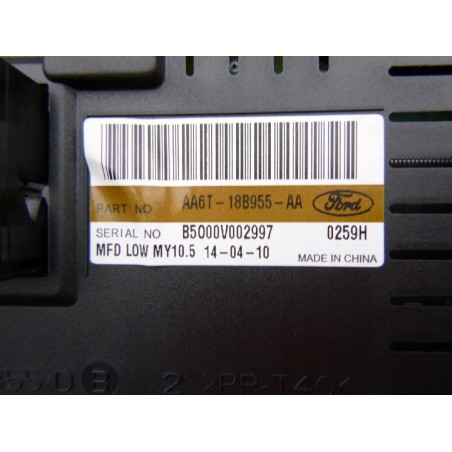 WYŚWIETLACZ RADIA FORD FIESTA MK7 1.4 16V 08-12