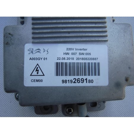 PRZETWORNICA PRĄDU OPEL GRANDLAND X 17- 1.2 THP