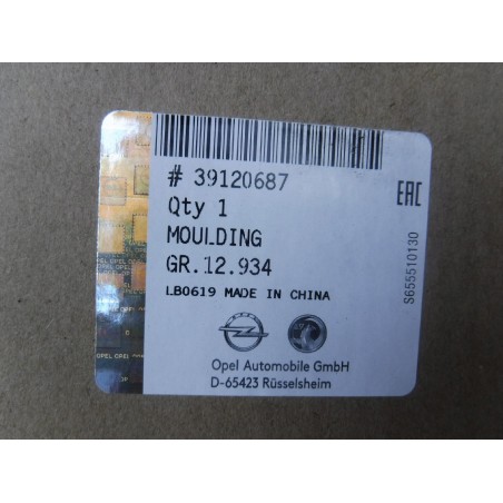 LISTWA DRZWI CHROMOWANA LEWA PRAWA CROSSLAND X 17-