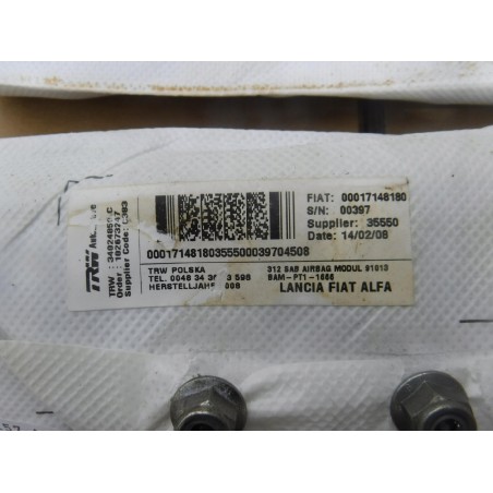 PODUSZKA AIRBAG FOTELA PRAWA FIAT 500 07-15