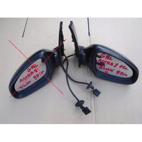 LUSTERKO PRAWE 9 PIN ASTRA IV KOMBI 09- GAL