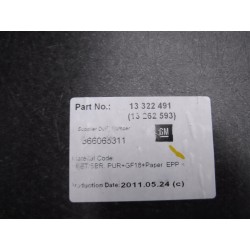 WYKŁADZINA BAGAŻNIKA TYŁ KOMBI ASTRA J IV 09-15