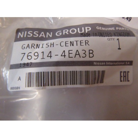 OSŁONA PLASTIK SŁUPKA L P CZARNA QASHQAI J11 13-