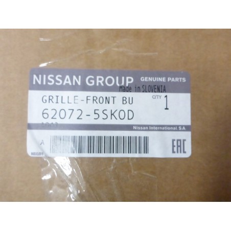 GRILL ATRAPA ZDERZAKA PRZÓD NISSAN LEAF II ZE1 17-