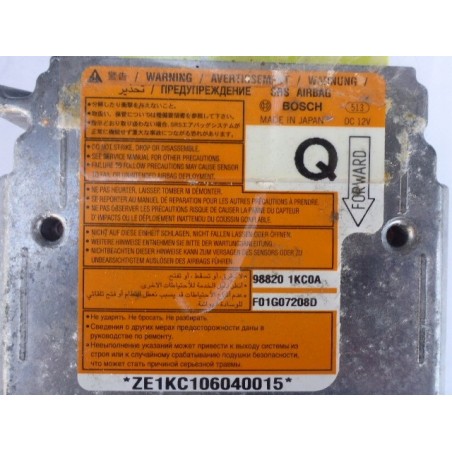 SENSOR AIRBAG PODUSZEK POWIETRZNYCH JUKE 10-