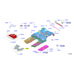 OSŁONA POD SILNIK 2WD NISSAN QASHQAI III J12 21-
