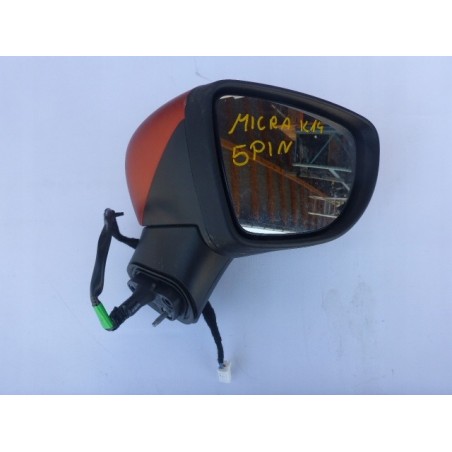 LUSTERKO ZEWNĘTRZNE PRAWE 5PIN NISSAN MICRA K14