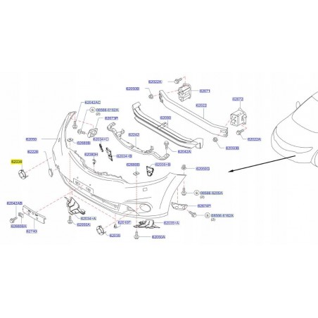 ZAŚLEPKA HALOGENU PRAWA NISSAN MURANO Z51 08-
