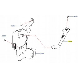 WLEW RURA ZBIORNICZKA SPRYSKIWACZY JUKE II F16 19-