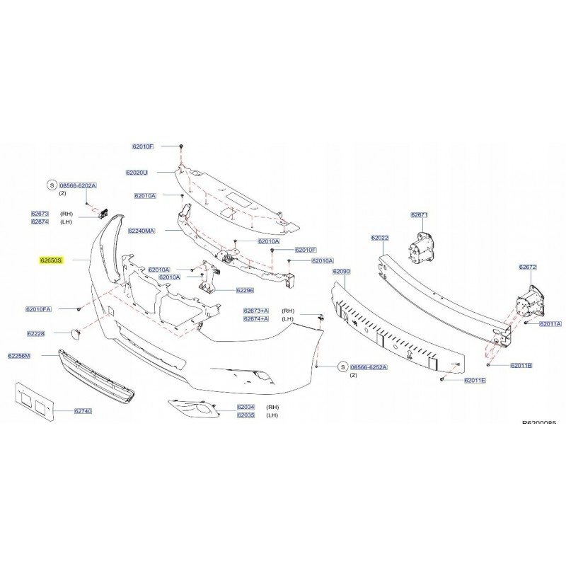 ZDERZAK PRZÓD PRZEDNI NISSAN ALTIMA V L33 LIFT 15-