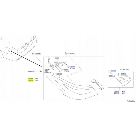 LAMPA LEWY PRAWY TYŁ NISSAN ALTIMA V L33 LIFT 15-