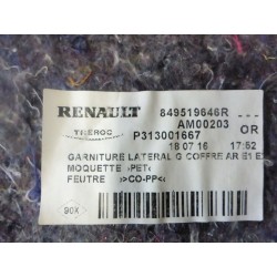 TAPICERKA BAGAŻNIKA L/P DACIA SANDERO II 12-