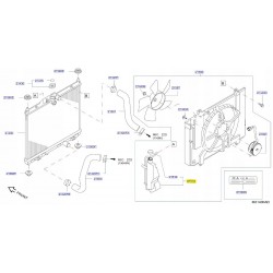 ZBIORNICZEK WYRÓWNAWCZY NISSAN NV200 09-