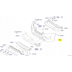ZDERZAK PRZÓD PRZEDNI NISSAN X-TRAIL LIFT T32 17-