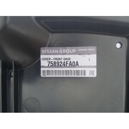 OSŁONA PŁYTA POD SILNIK NISSAN E-NV200 14-