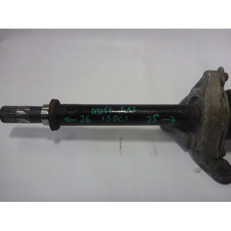 PÓŁOŚ LEWA KRÓTKA NISSAN NOTE E12 13- 1.5 DCI