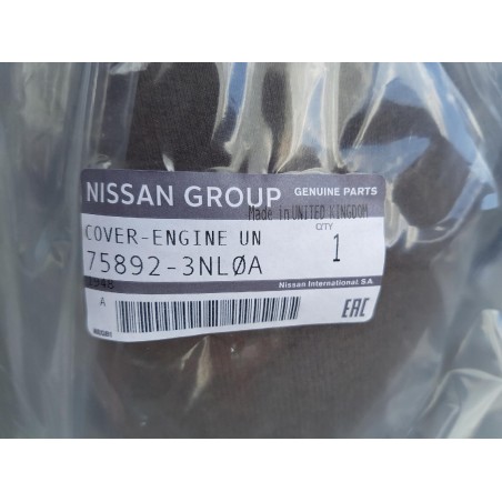 OSŁONA PŁYTA POD SILNIK NISSAN LEAF ZE0 13 -