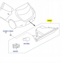 HALOGEN LAMPA PRZECIWMGIELNA TIIDA C11X 2007-
