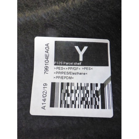 PÓŁKA BAGAŻNIKA NISSAN QASHQAI J11 13-