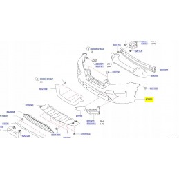 ZDERZAK PRZÓD PRZEDNI NISSAN X-TRAIL LIFT T32 17-