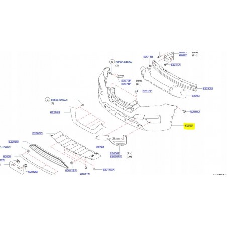 ZDERZAK PRZÓD PRZEDNI NISSAN X-TRAIL LIFT T32 17-