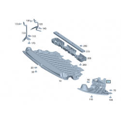 OSŁONA BOCZNA ZDERZAKA MERCEDES C KLASA W206 21-