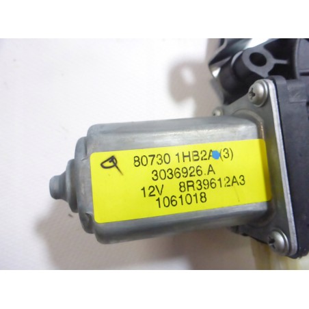 MECHANIZM PODNOŚNIK SZYBY PRAWY PRZÓD NOTE E12