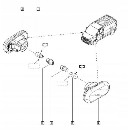 KIERUNKOWSKAZ KIERUNEK LEWY PRAWY VIVARO B ORYG.