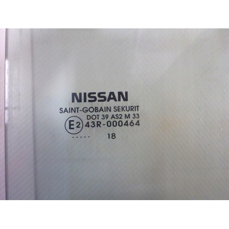 SZYBA DRZWI PRAWY TYŁ NISSAN MICRA K14 17-