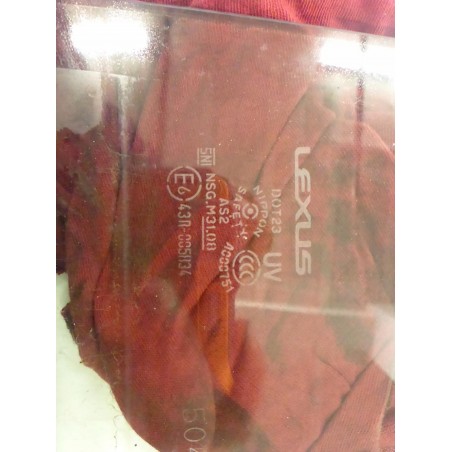 SZYBA DRZWI LEWA LEWY TYŁ LEXUS IS III 13- 300h