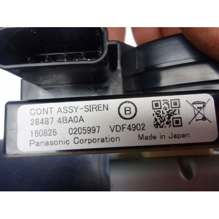SYRENA ALARMU NISSAN QASHQAI J11 2013-