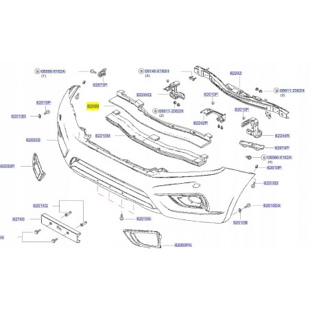 ABSORBER WSPORNIK ZDERZAKA NAVARA NP300 D23 15-