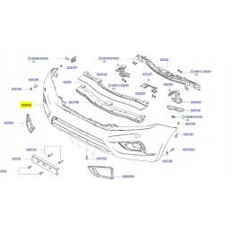 ZDERZAK PRZÓD PRZEDNI NISSAN NAVARA NP300 D23 15 -