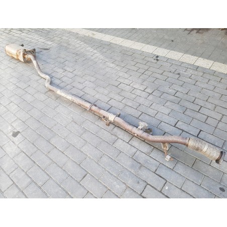 TŁUMIK WYDECH KOŃCOWY ŚRODKOWY NISSAN PULSAR 1.5