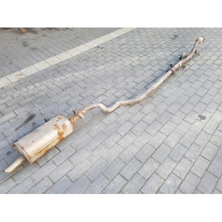 TŁUMIK WYDECH KOŃCOWY ŚRODKOWY NISSAN PULSAR 1.5